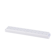 Потолочный светильник Favourite Unika 4140-1C, L240*W33*H20, магнитный светильник на шинопровод белого цвета с гнездовой конструкцией для снижения бликов