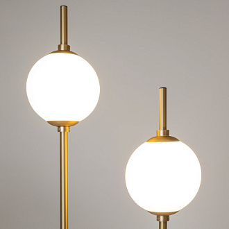 Торшер 44*18*150 см, LED*12W, 3000 К, The Sixth Sense Z020FL-L12BS3K Maytoni, Латунь