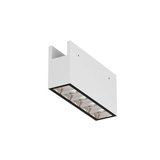 Уличный трековый светильник 14 см, 10W, 3000K, Maytoni Points Elasity IP O-TR01-2-S-10WW3K, белый