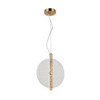 Подвесной светильник 35*60-180 см, 1*LED, 11W, 4000K, Aployt Lorentayn APL.328.06.11, латунный