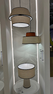Подвесная люстра 40*228 см, E27, 40W, ST-Luce JACKIE SL1354.413.01 черный