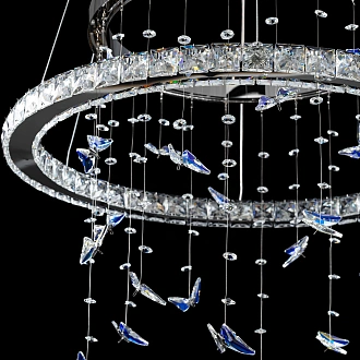Светильник 59 см, 43W, 3000-5500K, Citilux ETERA CL322060 LED, хром