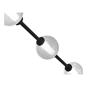 Подвесной светильник 13*120 см, LED, 8.5W,  3000К, ST-Luce PEEK SL6120.403.03 черный