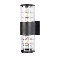 Настенный светильник 17*11*33 cм, 2*E27*40W Arte Lamp Tokyo A5315AL-2BK черный