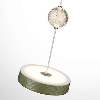 Светильник 22 см, 32W, 2000-4000K, Odeon Light 5451/32LA, никель