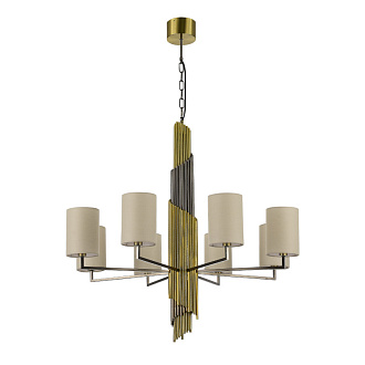 Подвесная люстра 90*80 см, 8*E14, 336W, ST-Luce GLORIA SL1638.303.08 латунный