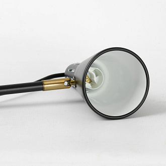 Торшер 18*132 см, 1*E14 Lussole Union LSP-0674 черный