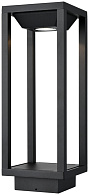 Садово-парковый светильник 14*14*39 см, LED, 8W, Wertmark  WE902.01.025 черный