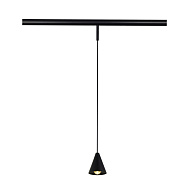 Магнитный трековый светильник SUPER5 8*9,8 см, 1*LED 5W 3000K ST LUCE ST689.436.05 черный