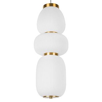 Подвесной светильник *23*-62,5 см, 1*LED*30W, 4000K, LOFT IT Duff 10422/C, бронзовый