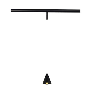 Магнитный трековый светильник SUPER5 8*9,8 см, 1*LED 5W 3000K ST LUCE ST689.436.05 черный