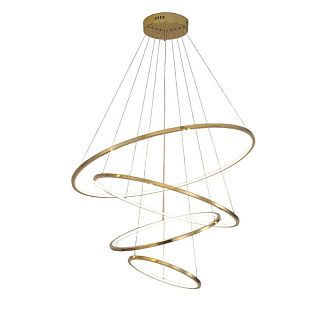 Люстра 100*100*200 см, 4*LED*180W, 4000K Gerhort G61397/4TGD, Титановое золото