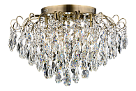 Люстра 640*420, 8*E27+8*LED*E27+LED, 40W Sfera Sveta Хрусталь (Эконом) 1503/8+8 AB, Бронза