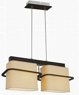 Люстра L425 x W145 x H1035, мм, 2*40W (80W), WENGUE+CH (Венге+Хром) Sfera Sveta 85564/2P WENGUE+CH