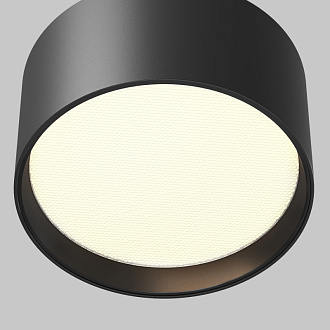 Потолочный светильник 12*6,4 см, LED 12W 3000K Maytoni Technical Ceiling Glare C091CL-12W3K-B черный