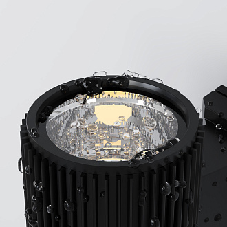 Светильник 16 см, Maytoni Rando O419WL-01B, черный