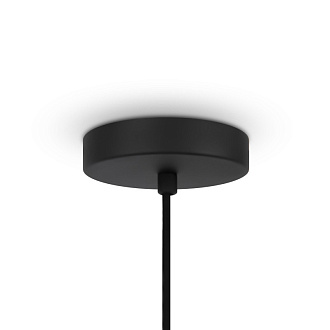 Подвесной светильник  60 см, E27 1 40W, К, Черный Maytoni Roots MOD197PL-01W2
