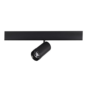 Магнитный трековый светильник ZOOM 6*17 см, 1*LED*20W 3000K ST LUCE Skyline 48 ST357.436.20 черный