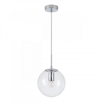 Подвесной светильник Arte Lamp Volare A1920SP-1CC диаметр 20 см хром  