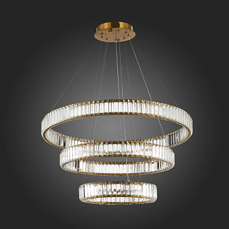 Люстра подвесная 82 см, 122W 4000K ST LUCE TIVOLI SL1622.303.03 Латунь