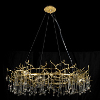 Подвесная люстра 100 см, 10*G9 золото Loft It Bijout 10068/1000 GD