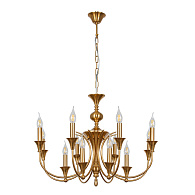 Люстра 53*75 см, 12*E14, 40W, Arte Lamp Collinetta A4094LM-12PB, Полированная Медь