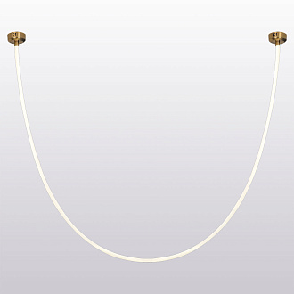 Светильник Lussole LSP-7013, 250*127 см, бронзовый