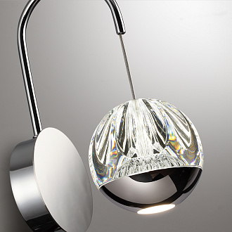 Светильник 26 см, 5W, 300 Лм, Odeon Light 5100/5WL, хром