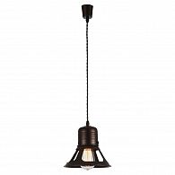 Подвесной светильник Диаметр 20 см Lussole Loft LSP-9696 Коричневый