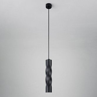 Подвесной светильник светодиодный 6 см 4200K 5W Eurosvet  Scroll 50136/1 LED черный