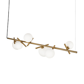 Светильник 112 см, Freya FR5259PL-06BS, латунь