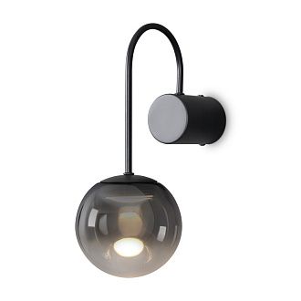 Бра 21*12*30 см, LED, 5W, 3000К, Freya ARCH FR6178WL-L5B черный