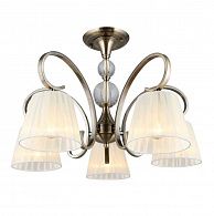 Люстра потолочная, 60 см, бронза, Omnilux Laveno OML-56103-05