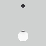 Светильник садово-парковый со стеклянным плафоном Sfera H 35158/U черный Elektrostandard