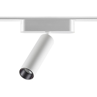 Трековый светильник для низковольтного шинопровода 11,5*3,1*3,1 см, LED 7W*3000 К, Novotech Shino Smal, белый, 359251