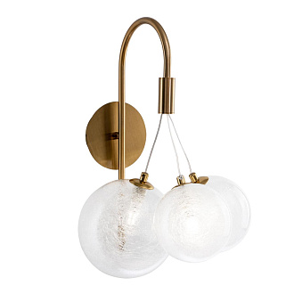 Настенный светильник 22*35*42 см, 3xG9 MODESTYLE MS.6119.03 BS латунь