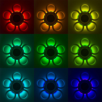 Светодиодный светильник 72 см, 105W с Алисой Citilux Паркер Смарт CL225A165E, 3000-5500K, коричневый-кофе