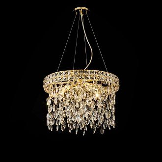 Люстра Ø500 x H310 (1200), мм, 6*40W (240W), H GOLD (Золото) NewRgy T28-ф500*H310(1200) H GOLD