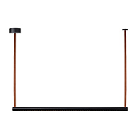 Подвес4 108*60/160 см, 30W 3000K Lightstar Palla 737117 Черный