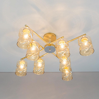 Люстра 70 см Citilux Клод CL137182 золото