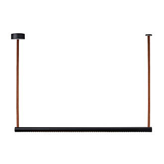 Подвес4 108*60/160 см, 30W 3000K Lightstar Palla 737117 Черный