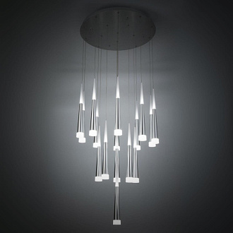 Люстра 66*300 см LED*112 W, 3000 К Citilux Вегас Алюминий CL227160