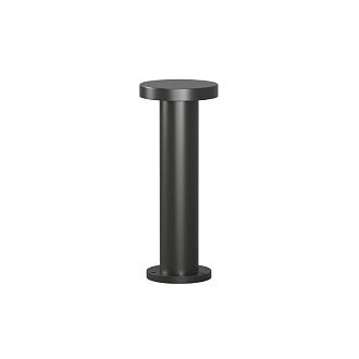 Садово-парковый светильник *16*40- см, *LED*15W, 3000K, Denkirs DRAMEN DK9704-BK, черный алюминий