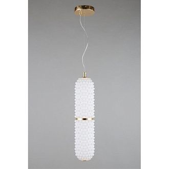 Подвесной светильник 15*80-180 см, 1*LED, 22W, 3000K, Aployt Ozeynn APL.332.06.22, золотой