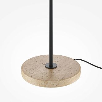 Напольный светильник (торшер) 22*143 см, 1*E27*60W, K, Maytoni Glamping MOD437FL-01B, Черный