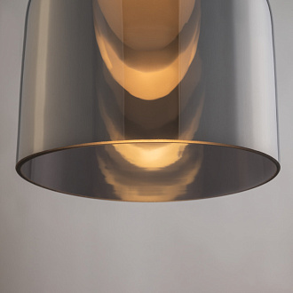 Светильник 15 см, 5W, 3000K, Freya Fume FR5399PL-L4BS1, латунь