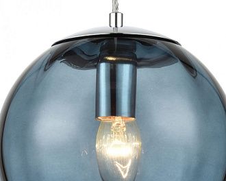 Подвесной светильник Vele Luce Folie VL5513P21, диаметр 20 см, хром