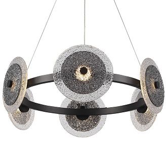Подвесная люстра 60*150 см, 1*LED*34W, 4000K, ST-Luce Alumno SL6142.433.01, черный