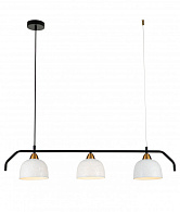 Подвесной светильник 900*150*180/1720 мм, 3*E27 чёрный Indigo Attimo V000156, 10005/3PL Black