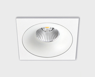 Светильник 12W, 4000K встраиваемый LED Italline IT06-6016 white белый, вр 8,4 см